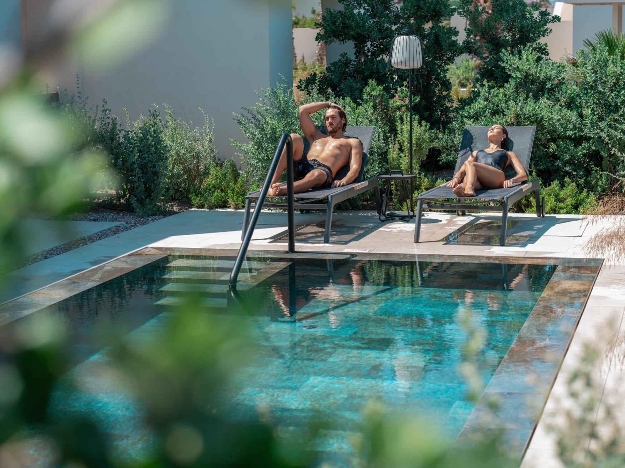 Nous Santorini Hotel เมซาเรีย ภายนอก รูปภาพ